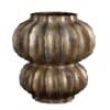Vaso in ceramica bronzo alt.35
