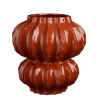 Vase en céramique rouge H35