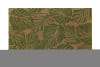 Zerbino in fibra di cocco stampato motivo giungla verde 60x90