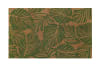 Paillasson en fibres de coco imprimé motif jungle vert 40x60