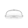 Plat Présentoir à Pâtisserie En Verre Transparent Avec Cloche - Support Gâteau A&R