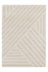 Tappeto ultramorbido in stile scandinavo beige 160  x 230  cm