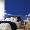Papier peint panoramique porquerolles bleu 525x250cm