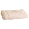 Drap de bain 70x140 beige sable en coton 500 g/m²