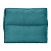 Dossier coussin palette en Polyester Bleu Canard 60 x 50 cm