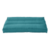 Coussin matelas palette en Polyester Bleu Canard 120 x 80 cm