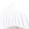 Drap-housse grand bonnet 180x200x32 blanc en coton