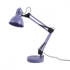 Lampe de table métal violet H52cm