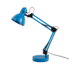 Lampe de table métal bleu H52cm