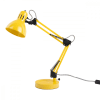 Lampe de table métal jaune H52cm