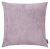 Housse de coussin gros velours cotelé mauve 60x60 cm