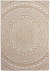 Tapis d'extérieur & intérieur crème/beige 140x200