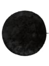 Tappeto Rotondo A Pelo Lungo TAPISO Essence – Effetto Pelliccia, Shaggy, 160x160 Cm, Certificato Öko-Tex, Per Camera E Soggiorno