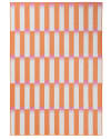 Tappeto a tessitura piatta arancio 160x230