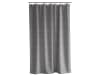 Rideau de douche en polyester gris