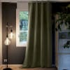 Rideau doublure polaire polyester uni 140x260 cm