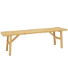 Banc en bois de sapin 150x45cm