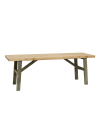 Banc en bois de sapin vert 150x45cm