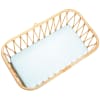 Drap housse berceau bébé en gaze de coton beige 40x80 cm Maison sevira