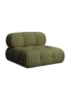 Fauteuil vert 99 x 99 cm