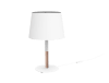 Lampe à poser Blanc H39.50 cm