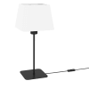 Lampe à poser en métal H 43 cm Blanc