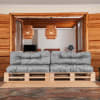 Tromlycs Couch-Kissenunterstützung 3er-Set – 56 X 56 Cm, Hochdichter Schaumstoff | Gegen Durchgesessene Sofas, Gewölbtes Design