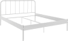 Letto in metallo bianco 180x200 cm