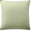 Taie d'oreiller percale de coton vert d'eau 65x65 cm