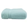 Drap de douche  pur coton bleu 70x140