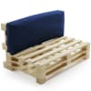 Cuscini Jumbo XXL Per Pallet - Fodera Removibile Impermeabile, Comodi E Eleganti Per Esterno - Foto 3