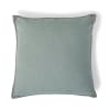 Fodera per cuscino cotone verde celadon 50x50 cm