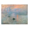 Leinwandbild bedruckt - Claude Monet - Impression, blau 100 x 75 cm