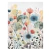 Leinwandbild bedruckt - Wildblumen im Sommer I, orange 60 x 80 cm