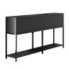 Console 2 portes abattantes L150 cm - Anthracite