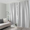 Rideau total occultant gris clair 140 x 240 cm