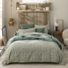 Parure de lit en bambou vert 140x200cm
