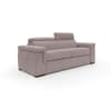 Divano letto con materasso H 18 cm 240 cm (mat. 160x197 cm) rosa