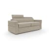 Divano letto con materasso H 18 cm 220 cm (mat. 160x197 cm) beige