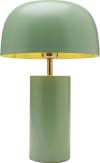 Lampe en acier vert sage