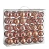 Acquista 25 pezzi di ornamenti natalizi Boutique set di palline di Natale dipinte in PET Palline di decorazione per albero di Natale Decorazioni per la casa del festival di Natale in Italia
