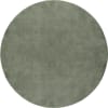 Tappeto lavabile antiscivolo, tinta unita, verdescuro, 120 cm, rotondo