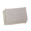 Manteles individuales (x4) lino natural / dorado 30x50