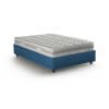 Letto piazza e mezza in tessuto blu 120x190 cm