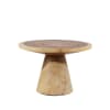 Mesa baja de madera de suar 70x45 natural