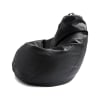 Sacco Poltrona XXL In Ecopelle Rossa: Morbido, Sfoderabile E Super Comodo (95x130 Cm) – Perfetto Per Relax E Lettura! - 3