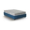 Letto piazza e mezza in tessuto blu 120x190 cm