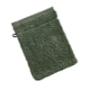 Kidparadise Lot De 10 Gants De Toilette 14x22 Cm Coton Gris/Vert - 500g/m²