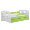 Lit Bébé 120x60 Cm Avec Barrière Coulissante - Matelas Inclus - Modèle Lapin - Fabrication UE, Norme EN-716 - 5