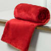 Manta sedalina invierno 240gr rojo 130x160cm